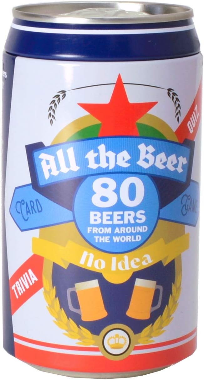 Bubblegum Stuff All The Beer, No Idea Game - Guess The Beers Fun Flash Card Game - Multiple Gameplay Trivia Game - Suitable for Adults and Teenagers