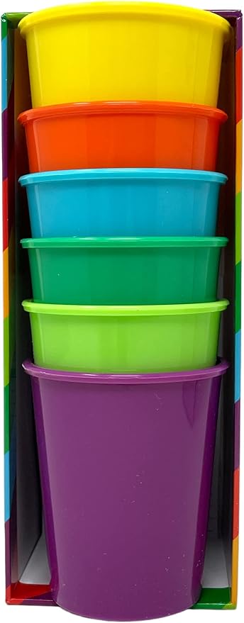Regal Games - Farkle Fiesta Classic Dice Game w/ 6 Colored Dice Sets, 6 Convenient Dice Cups for Easy Shaking, & 20 Score Sheets - Fun Family Game for Travel, Camp - Ideal for 2-4 Players (Ages 8+)