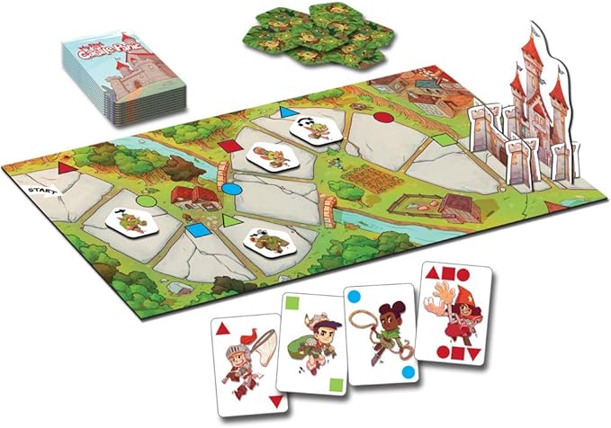 My First Castle Panic Board Game for Kids 4+ | Cooperative & Educational Fun | Teaches Strategy & Teamwork