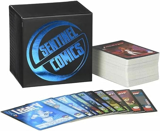 Greater Than Games | Sentinels of The Multiverse: 5th Anniversary Foil Hero Collection | Cooperative Strategy Board Game Accessory | Premium Component Upgrade