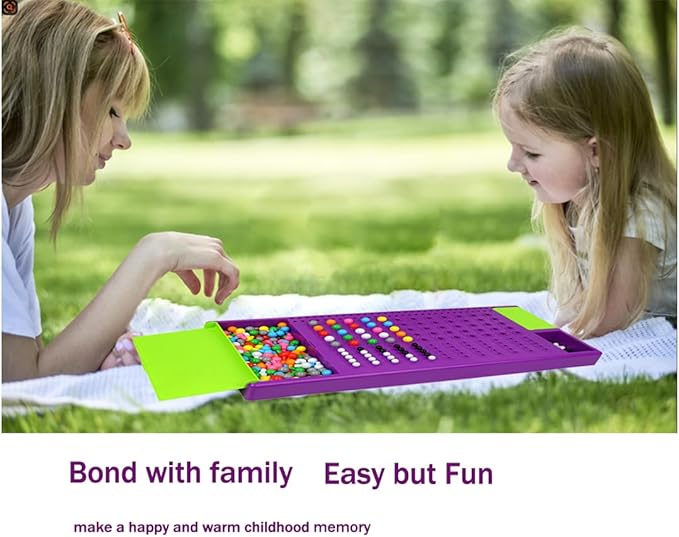 Game Code Breaking Family Board Game Code Breakers STEM Game Brain Exercise Logic Development Toys for Kids Ages 8 + and Adults Purple…