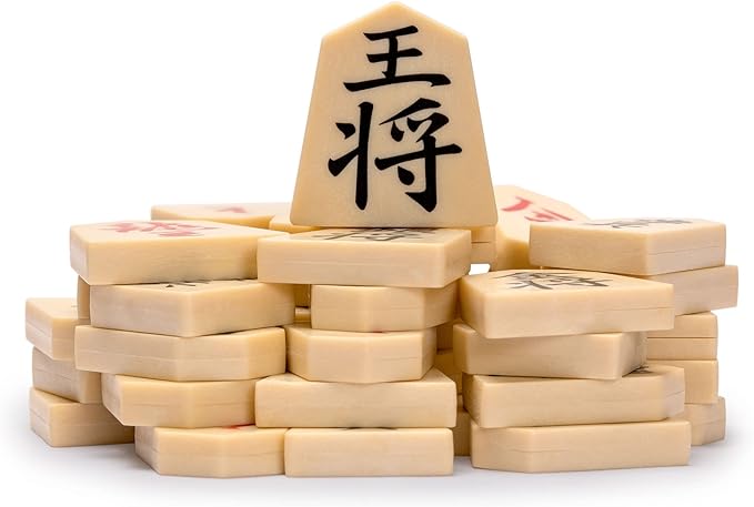 Yellow Mountain Imports Shogi Japanese Chess Magnetic Travel Game Set - 9.75-Inch
