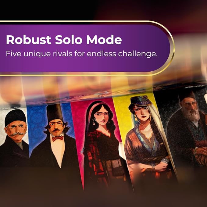 Tabriz Premiere Edition Age 16 and Over 75 Minute Play Time for 1 to 5 Players