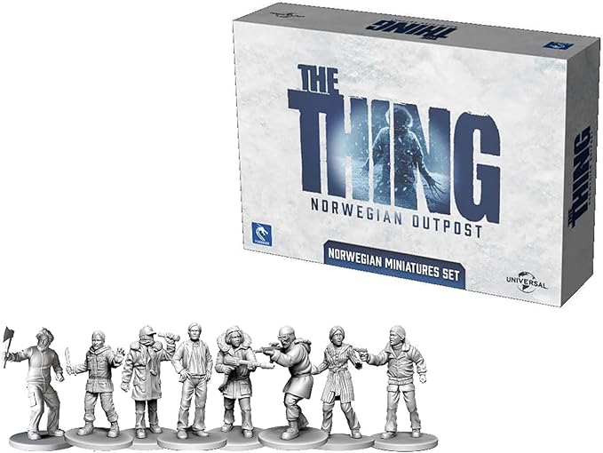 Pendragon Studios: The Thing 2011: Norwegian Outpost Mini Set - Replaces Standees in Core Game, Expnasion Accessory