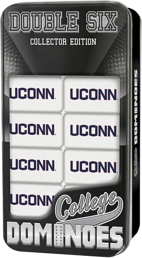 MasterPieces NCAA Collector Edition Double Six Dominoes