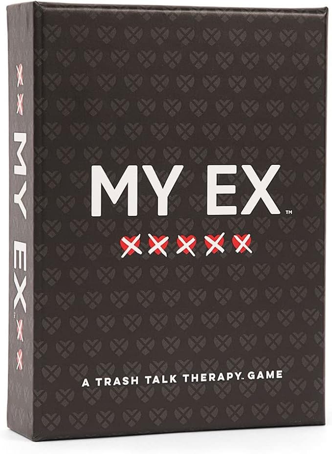 DSS Games My Ex [A Deck of Conversation Starters] - to Trash Talk Your Ex at Girls Night. Share Relatable Stories of Relationships Gone Wrong