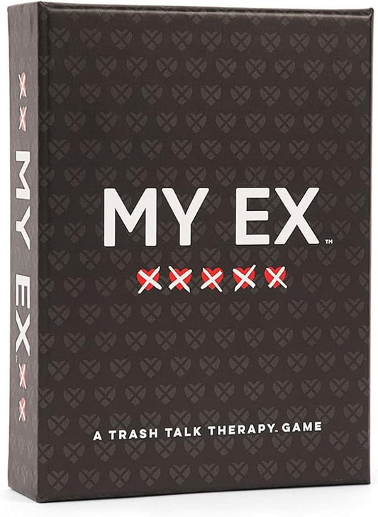DSS Games My Ex [A Deck of Conversation Starters] - to Trash Talk Your Ex at Girls Night. Share Relatable Stories of Relationships Gone Wrong