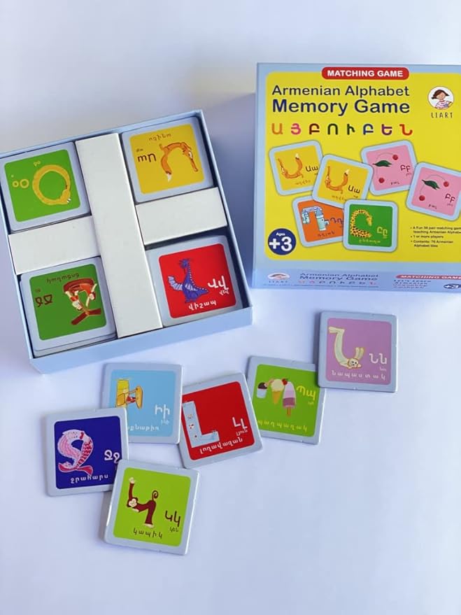 Liart Armenian Alphabet Memory Game