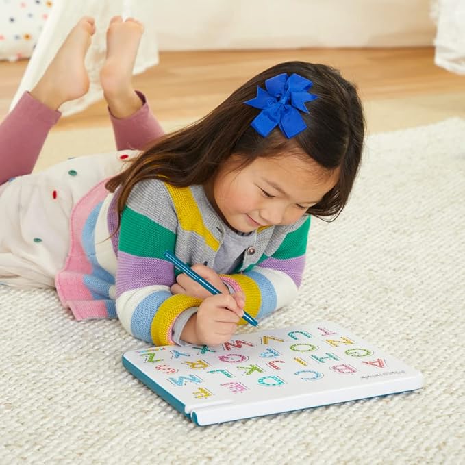 Playskool Magnatab — A to Z Uppercase Letters — Magnetic Board Toy Letter Tracing for Toddlers Learning and Sensory Drawing — for Kids Ages 3 and Up