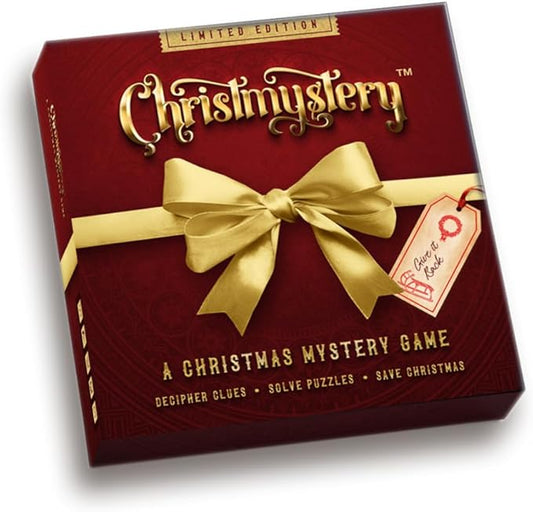 Christmas Escape Room Puzzle Board Game. Investigation, Detective Murder Mystery Crime Challenge for Adults & Teens, Couples Date Nights or Solo ChristMystery