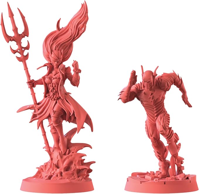 Zombicide Dark Night Metal Pack #3 - Confront Interdimensional Horrors with The Justice League! Cooperative Strategy Board Game, Ages 14+, 1-6 Players, 60 Minute Playtime, Made by CMON