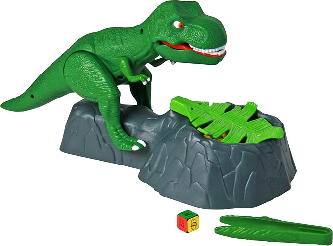 Dino Crunch - Get The Eggs Before The Dino Gets You! - Includes A Fun Shark Bite War Card Game by Goliath