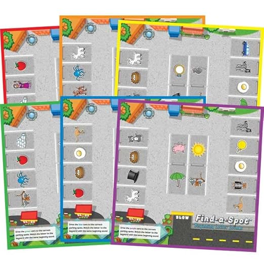 Find-A-Spot? Beginning Letter Sounds Game