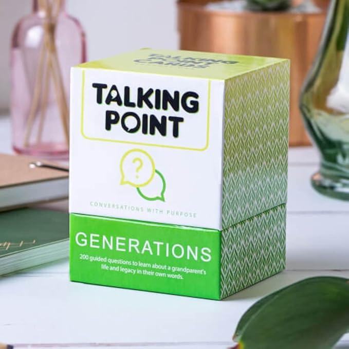 Generations Bundle: 400 Thought Provoking Conversation Starters - 2 Packs: Generations + Family