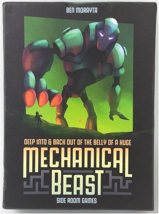 Mechanical Beast - A Solo, Coop or Competitive Tile Laying and Manipulation Puzzle for 1-4 Players
