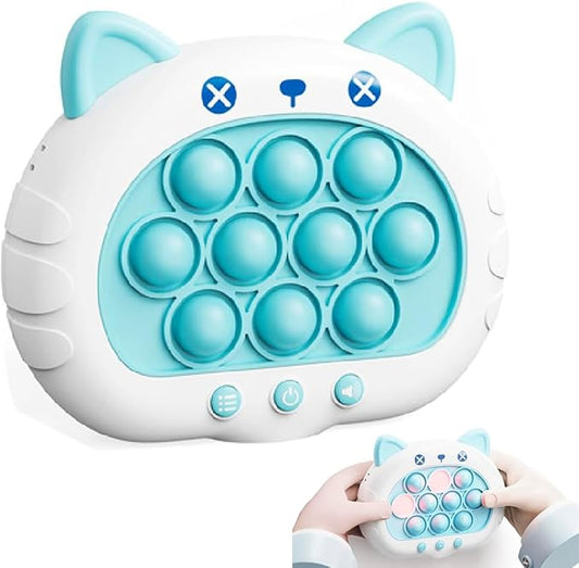 Fast Push Game Pop Toy - Electronic Handheld Light up Toys Quick Push Games for Kids Adults Boys Girls