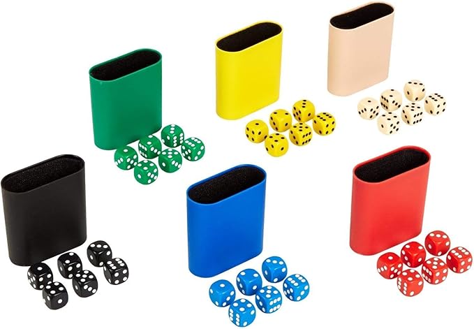 Farkel Party Dice Game – Classic Family Game for Kids & Adults in Travel Tin | Educational, Fun for Game Nights, Parties & Gifts – Portable Dice Game