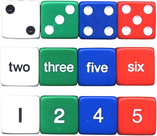 Koplow Games KOP12950 Number Dice Game Set, Standard (15mm - 17mm)