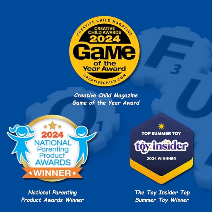 Game with Travel Bag, Word Puzzle for Adults, Family, and Kids, Fun Game for Ages 8+, 1-4 Players