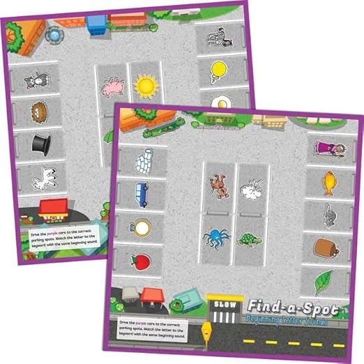 Find-A-Spot? Beginning Letter Sounds Game