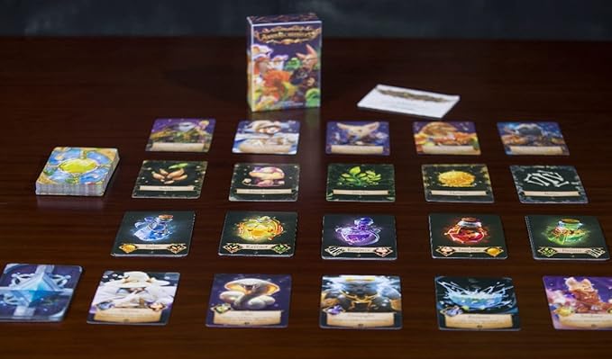 Animalchemists - A Multi-Tiered Market Potion Crafting Game for 2-5 Players, Ages 8+