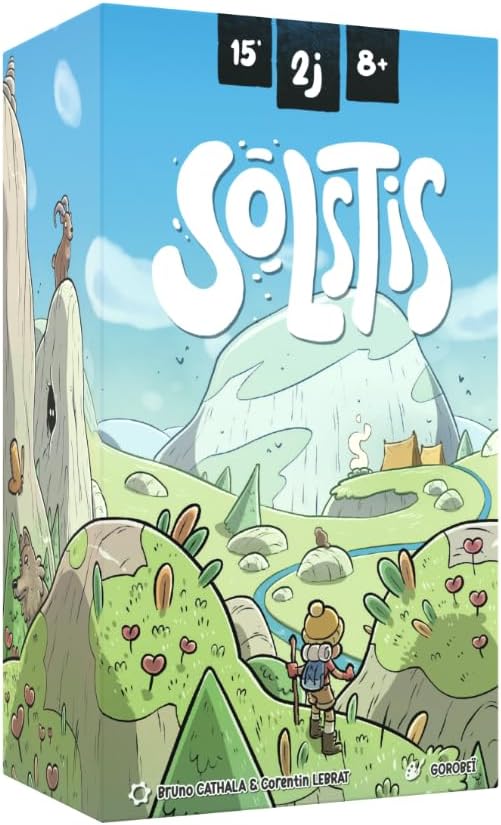 Solstis | Two-Player Tile Drafting Game | Ages 8+ | 2 Players | 15 Minutes