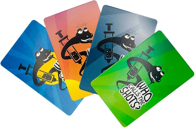 Who Calls The Shots? Fun Card Game for Nurses, Medical Professionals, and Adults - Nurse Gifts, Graduation Party Games 2024, Adult Game Night, Medical Student Gifts