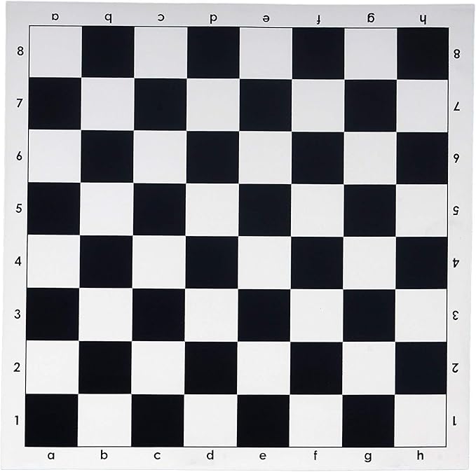 WE Games Chess Sets for Adults, Chess Board is 17 in., Chess Pieces with 3.08 inch King Travel Chess Set, Board Games Storage in Convenient Portable Carry Tube, Games for Adults
