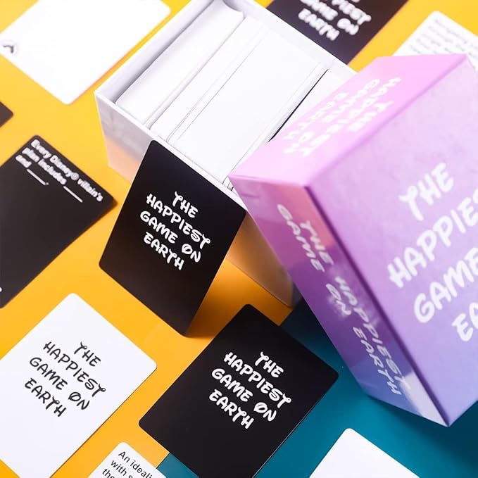 Party Board Card Game of The Happiest Game ON Earth Card Games for Adults and Family, Party Games for Game Night