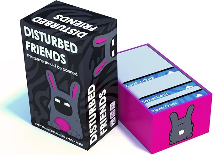 Party Game - Find Out Who Your Friends are! Hilarious Card Game for Adults, Friends, Family, College Students, Fun Parties and Board Games Night with Your Group