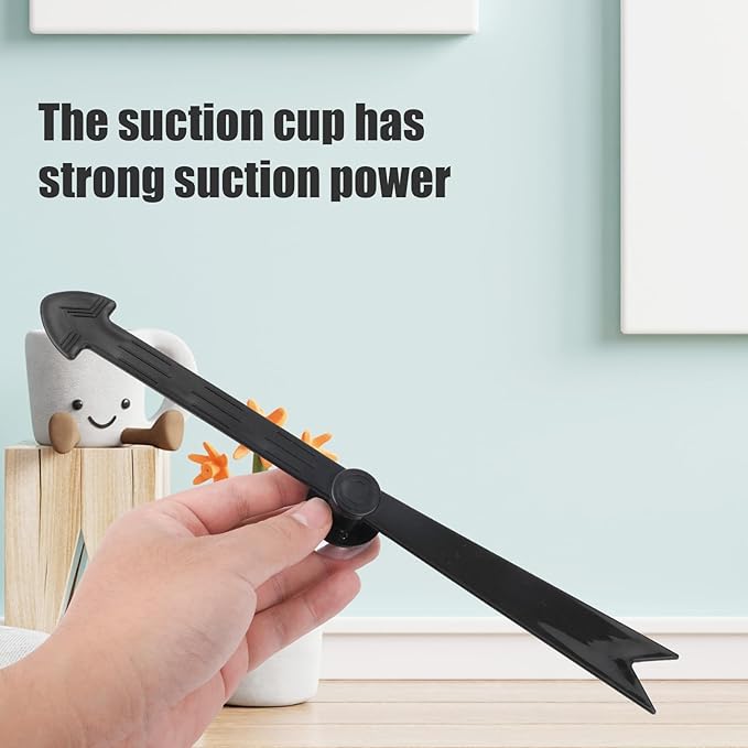 BOXOB Large Arrow Spinner, 11.81in Arrow Spinner with Suction Cup Plastic Spinning Arrow Funny Spinner Game Engaging Board Arrow for Classroom Activities Home School Party Teaching Tool