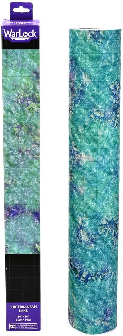 Warlock Tiles: Game Mat – Subterranean Lake