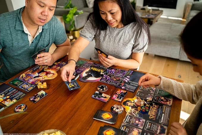 Marvel Dice Throne | 2 Hero Box Featuring Captain Marvel, Black Panther | Standalone Competitive Dice Game | Officially-Licensed Marvel Game | Compatible with The Dice Throne Ecosystem