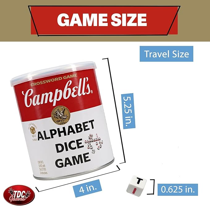 Campbell's Alphabet Dice Game