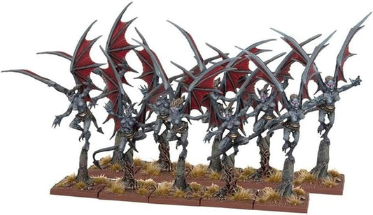 Mantic Games MGKWK24-1 Gargoyle Troop Miniature Model, Multicolour