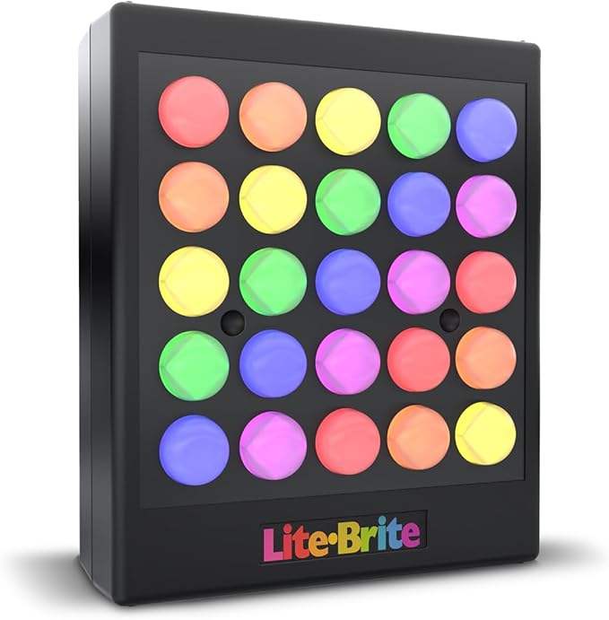 Lite Brite Mini Touch, Create Art with Light, Enhances Creativity, Gift for Girls and Boys Ages 6+