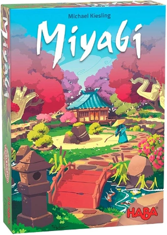 HABA Miyabi - A Multi-Layered Tile Placement Japanese Garden Growing Strategy Board Game