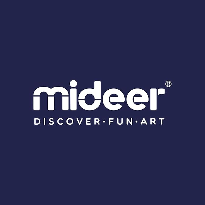 MiDeer Magnetic Funny Face Puzzle 56 Piece Jigsaw Puzzleboard with Drawers Portable Imagination Game