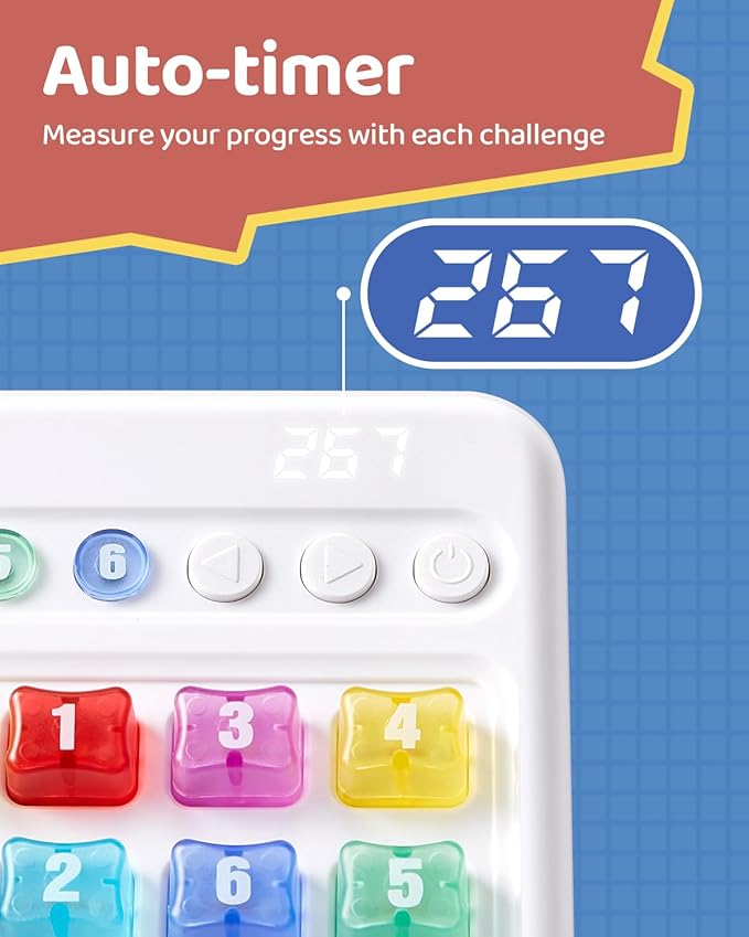 Smart Sudoku Puzzle Games, 3000 Levels Travel Games for Kids, Brain Teasers for Boys Girls Birthday Gifts Toys for Teens