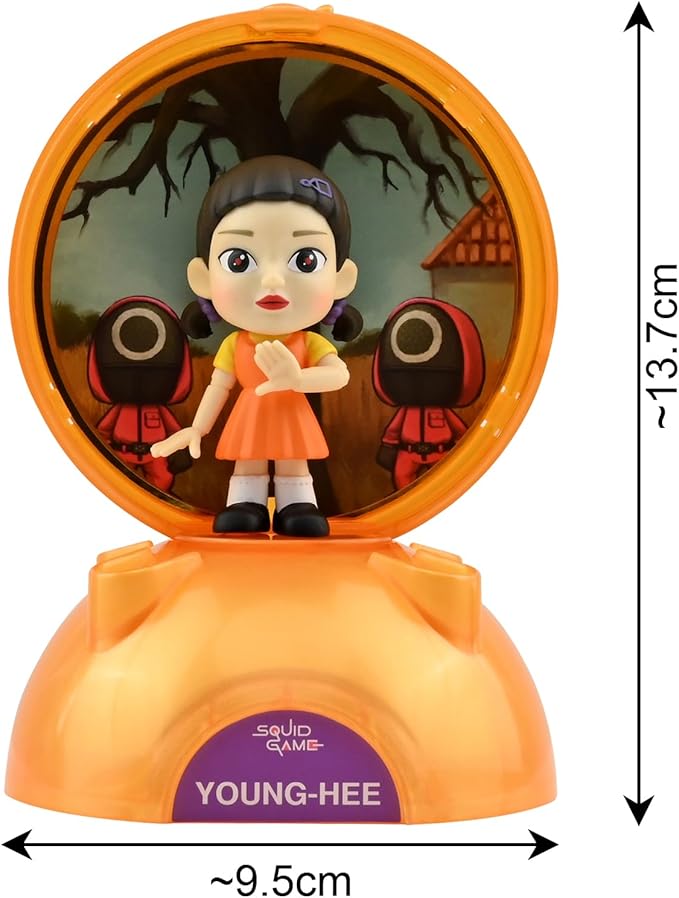 YuMe Squid Game Blind Box Capsule: Collectible Mystery Figurines, Official Netflix Merchandise, Surprise Toy Set for Fans – Ideal Holiday & Birthday Gift (6)