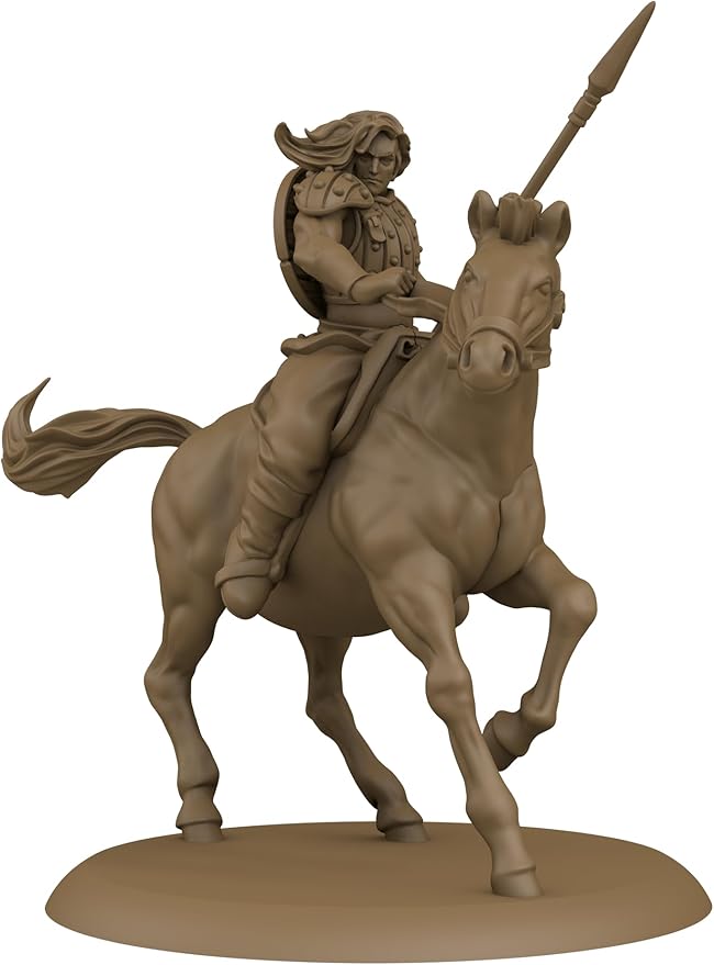 CMON A Song of Ice and Fire Tabletop Miniatures Bloody Mummer Zorse Riders Unit Box - Mercenary Mounted Mayhem, Strategy Game for Adults, Ages 14+, 2+ Players, 45-60 Minute Playtime, Made by CMON