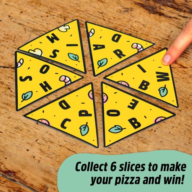 Big Potato P for Pizza: Travel Card Game | Great for Adults and Kids | Perfect for Holidays and Camping | Compact and Travel-Friendly