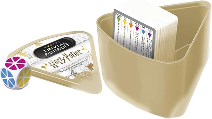 Hasbro Gaming Trivial Pursuit: Wizarding World Harry Potter Edition Compact Trivia Game, 2+ Players, 600 Trivia Questions, 8+ (Amazon Exclusive)
