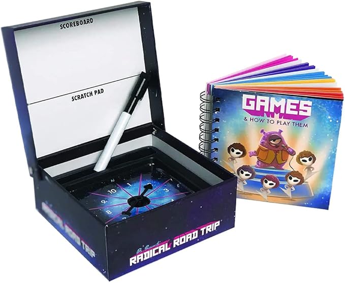 Barry & Jason Games & Entertainment | Dr. Biscuits' Radical Road Trip | 60 Fun Activities for Kids to Play in The Car | Family-Friendly & Entertaining for Long Drives | 2019 Game of The Year Finalist