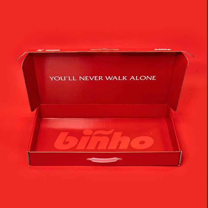 Binho Board Classic Board Game Liverpool Football Club Edition - 2-Player Fast-Paced Finger Flicker Pinball Family Board Game - Portable Tabletop Sports Game Set for Any Occasion