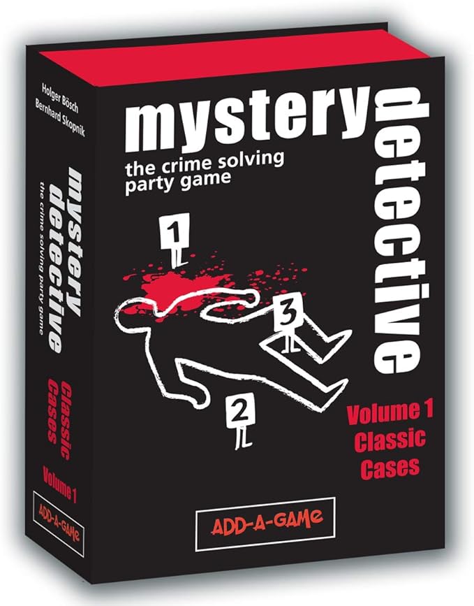 Mystery Detective Volume 1: Classic Cases- Cooperative Party Game to Unleash Your Brainstorming Skills