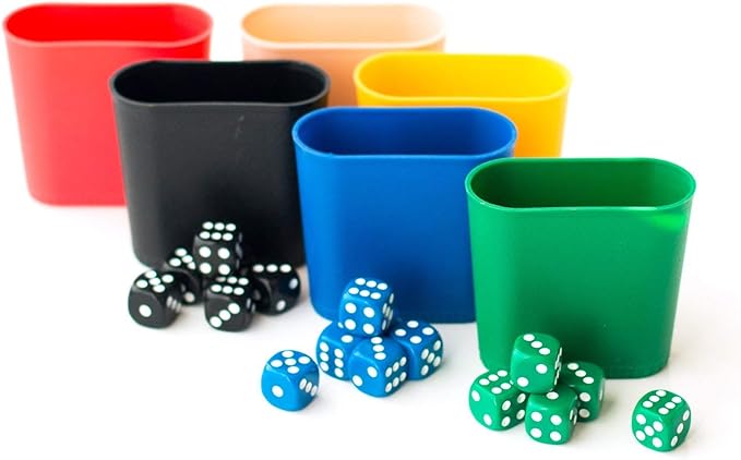 Farkel Party Dice Game – Classic Family Game for Kids & Adults in Travel Tin | Educational, Fun for Game Nights, Parties & Gifts – Portable Dice Game