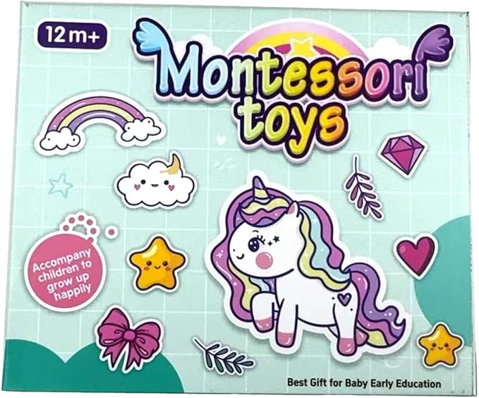 3 in1 Baby Toys 12 Months - Busy Board Sensory Toys, Tissue Box Toy, Pull String Teether, Learning Toy for Babies 12 18 Months, Baby Sensory Toys Gifts for 12 18 Months Old