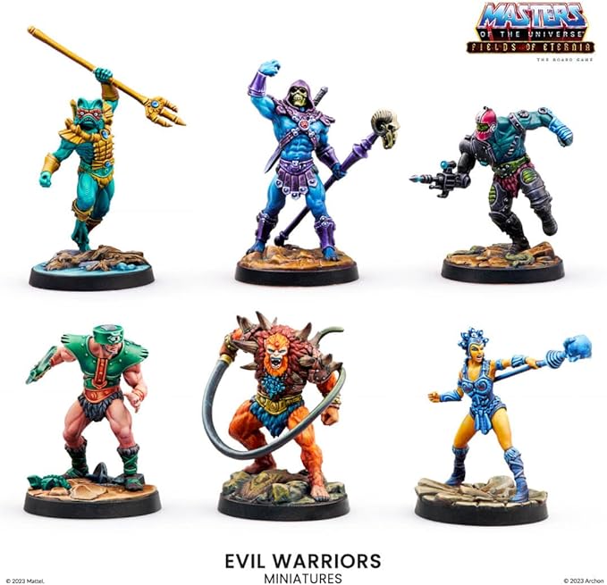Masters of The Universe Fields of Eternia Board Game - for Ages 14+, 1-6 Players, with 60-90 Minute Playtime