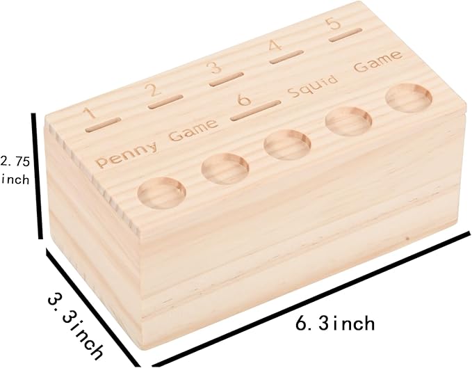 Fun Family or Bar Games, Penny Game for Family Fun Coin Drop, Adult Dice Game, Traditional Korean Game, Stone Toss Coin Toss Dice Game, gonggi Game Toys, Fidget Toys Adults,Board Games